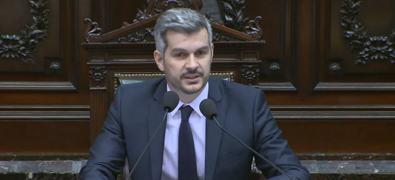 imagen Marcos Peña brinda su último informe del año en el Congreso