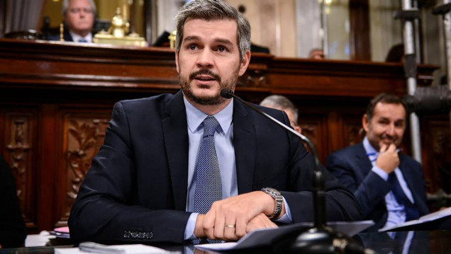 imagen Marcos Peña abre la actividad en Diputados con su primer informe del año