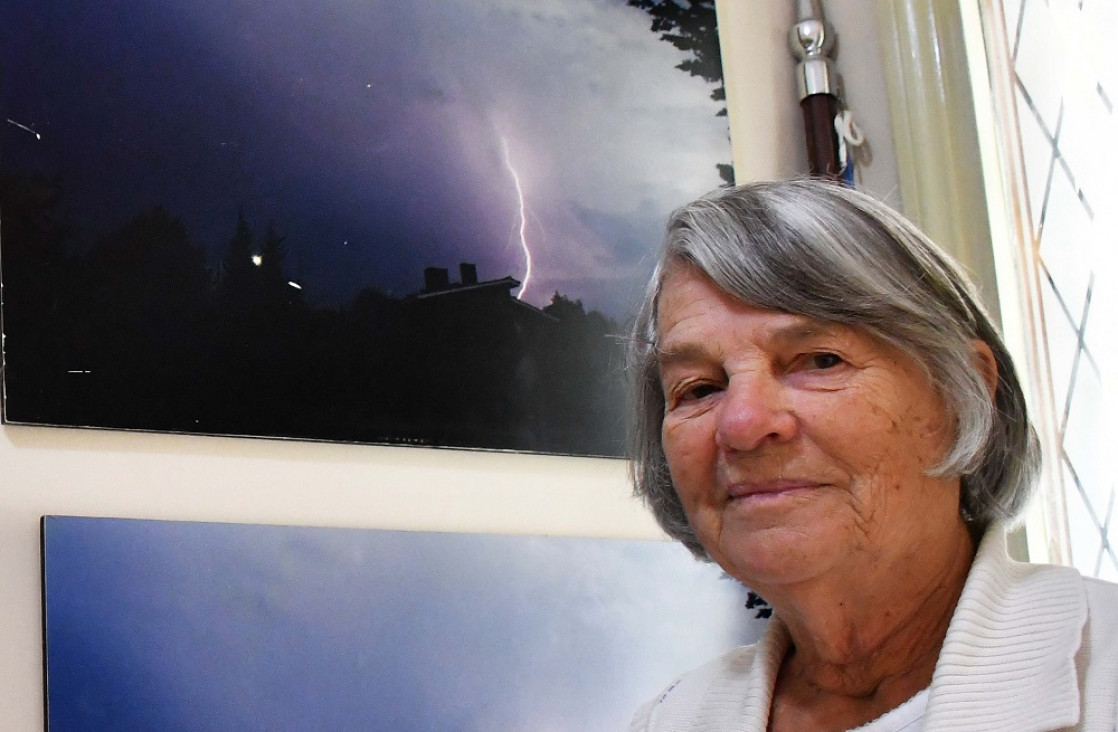 imagen La historia de María Luisa Altinger, que a los 87 años sigue contando tornados