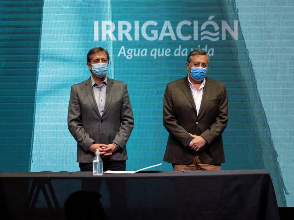 imagen Rodolfo Suarez: "No vamos a abandonar Portezuelo"