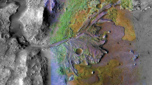 imagen La NASA definió dónde aterrizará en Marte para el 2020