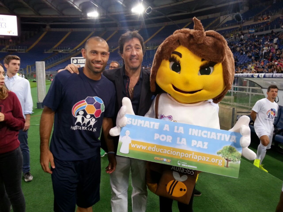 imagen Mascherano se suma al segundo "Partido por la paz" 