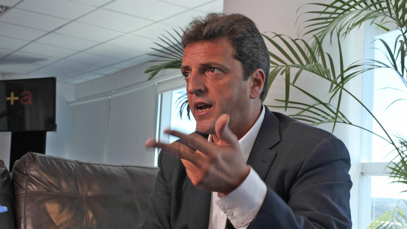 imagen Massa quiere gravar la renta financiera para compensar jubilaciones y planes sociales