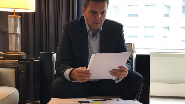 imagen Massa lanzó 14 propuestas económicas "para salir de la crisis"