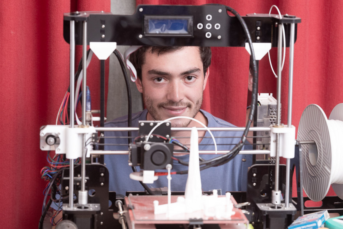 imagen Es mendocino y diseñó un robot para explorar Marte