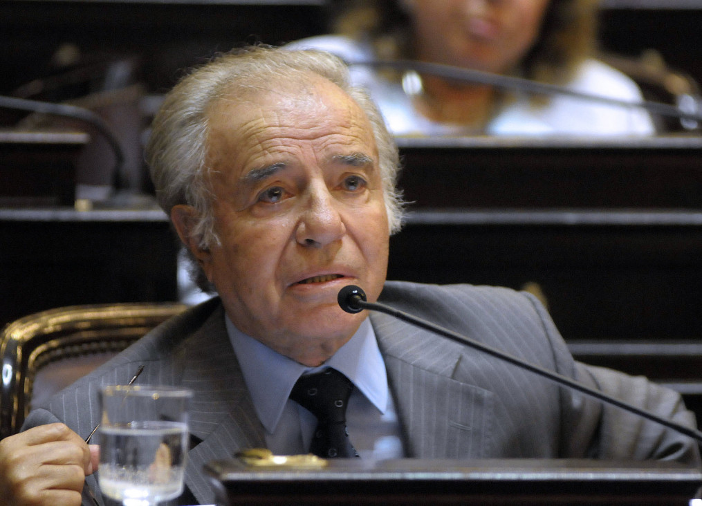imagen Río Tercero: anulan el sobreseimiento de Carlos Menem