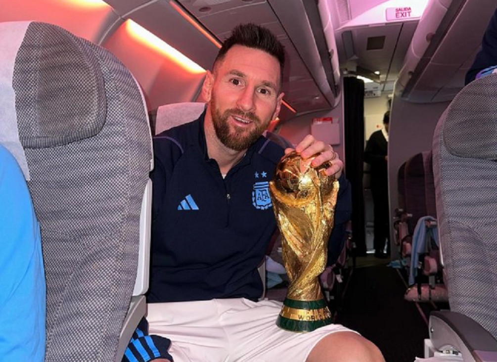 imagen La Selección festeja la conquista del título mundial con una caravana al Obelisco