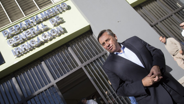 imagen Marinelli defendió el accionar de Irrigación