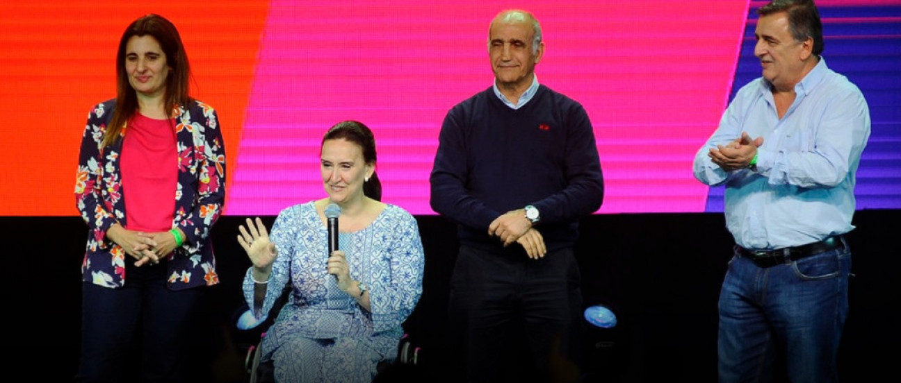 imagen Michetti: "Los verdaderos héroes son los que votaron al cambio"