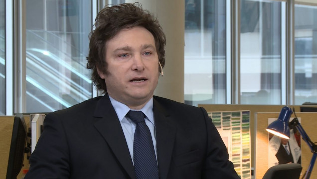 imagen Para el economista Javier Milei, "la paridad salarial es una locura"