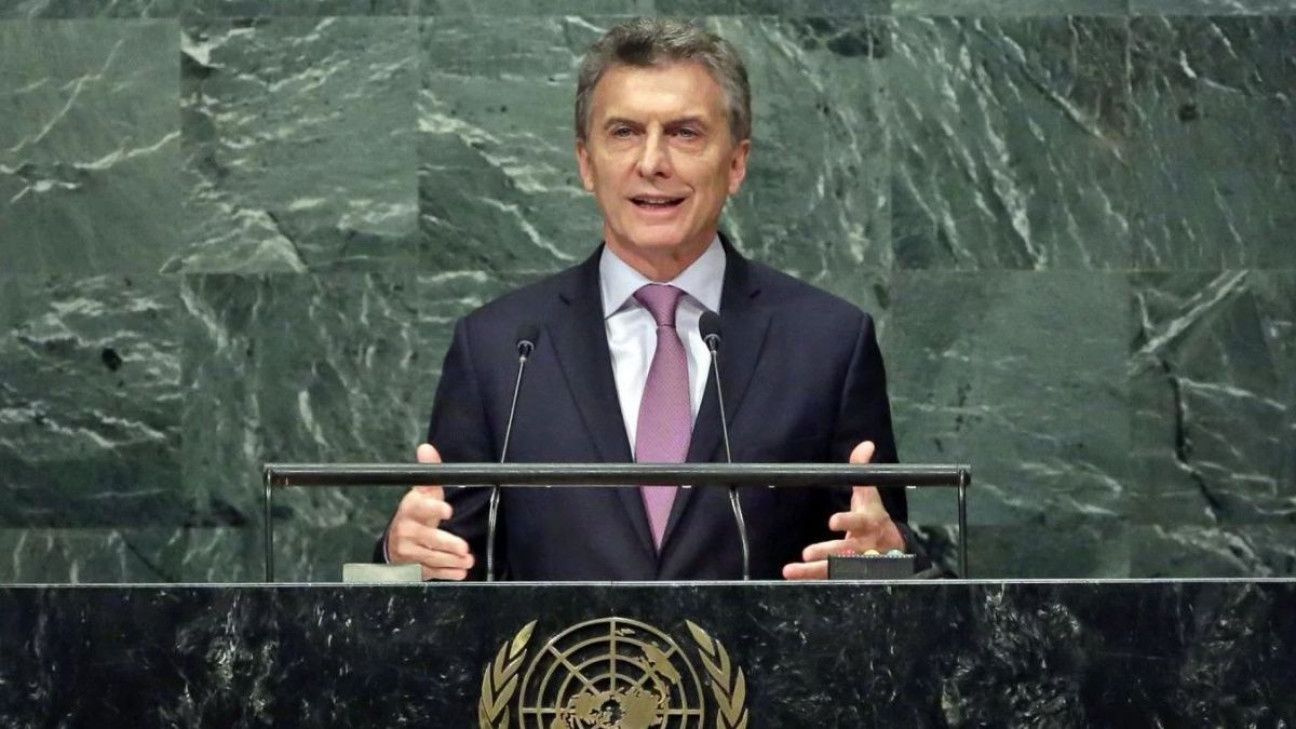 imagen Malvinas, AMIA y Venezuela, parte del temario de Macri en la ONU