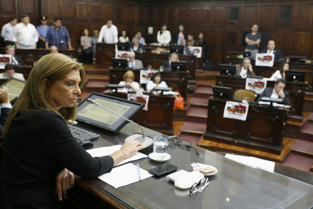 imagen En soledad, el oficialismo aprobó transformación de EPTM