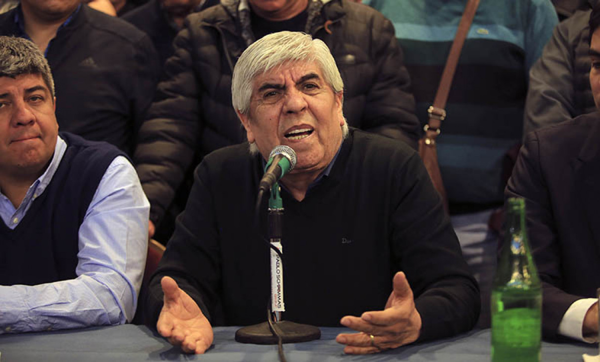 imagen Moyano: "Macri tiene ganas de rajarse"
