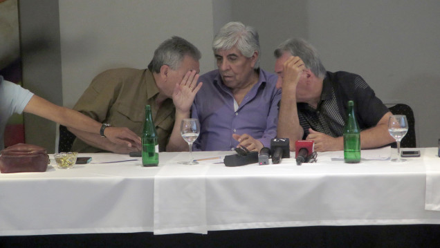 imagen Con Moyano a la cabeza, gremialistas denunciaron persecución política