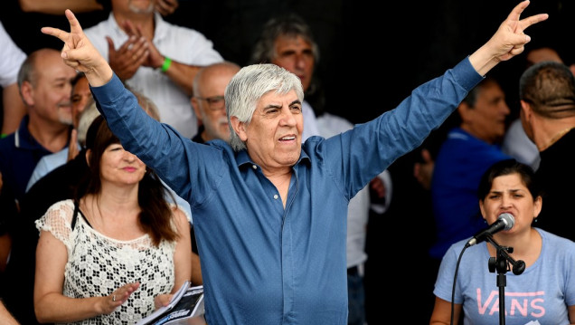 imagen Moyano, conciliador: "Si el Presidente me convoca, me reuniré con él"