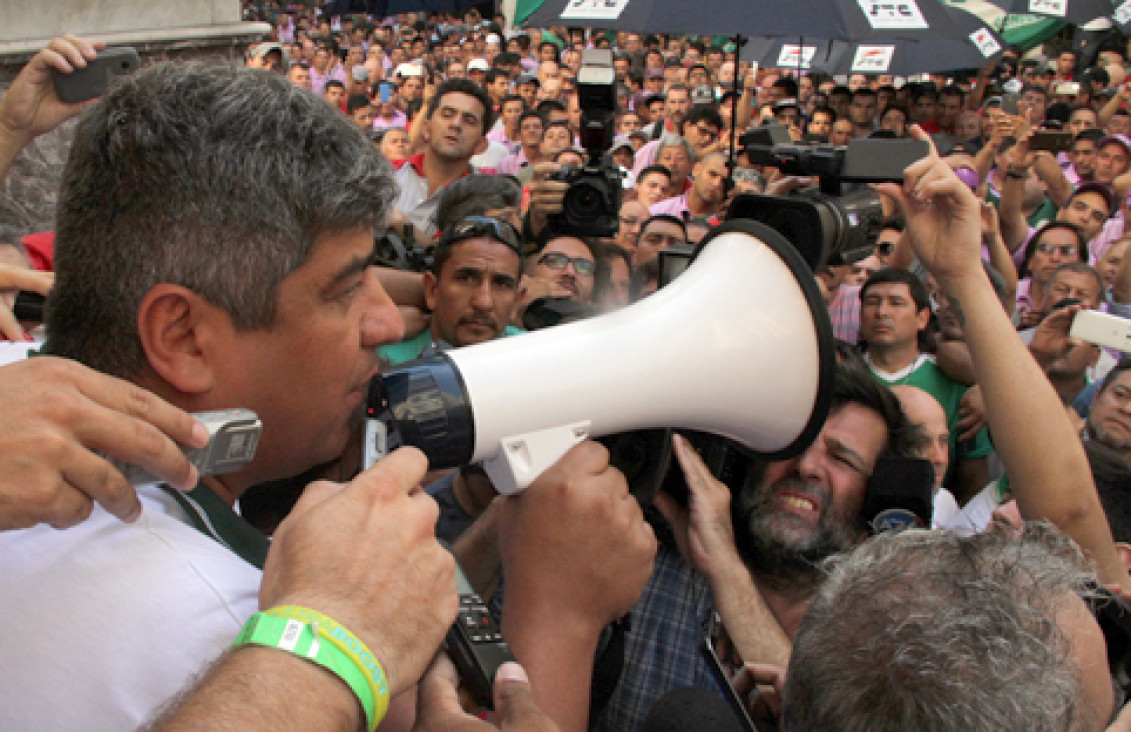 imagen Pablo Moyano: "No reabrir las paritarias es una provocación"