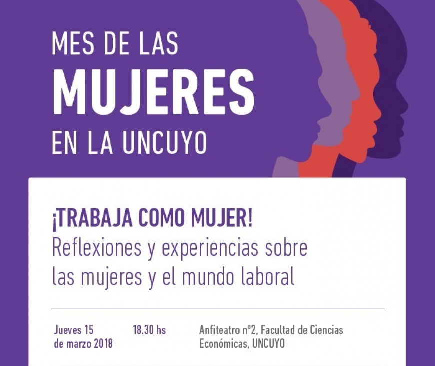 imagen Siguen las actividades por el Mes de la Mujer en la UNCUYO