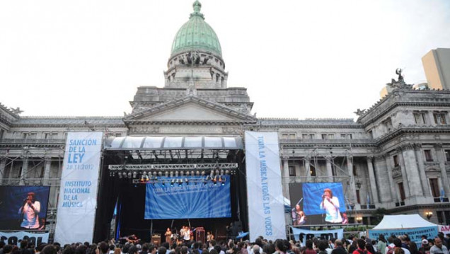 imagen El Senado sancionó la creación del Instituto Nacional de la Música