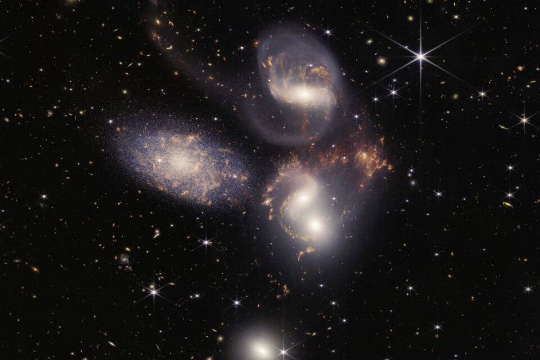 imagen La NASA reveló nuevas fotos tomadas por el telescopio James Webb 