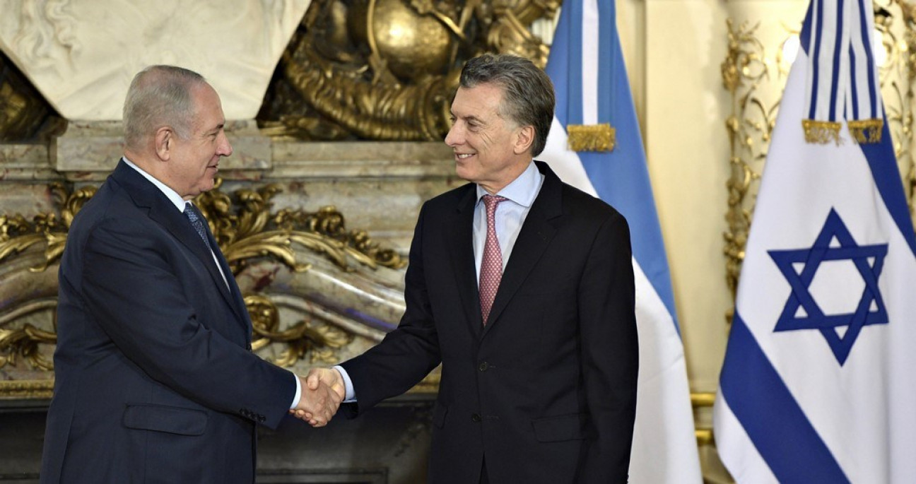 imagen Macri y Netanyahu acordaron potenciar los vínculos económicos entre los dos países
