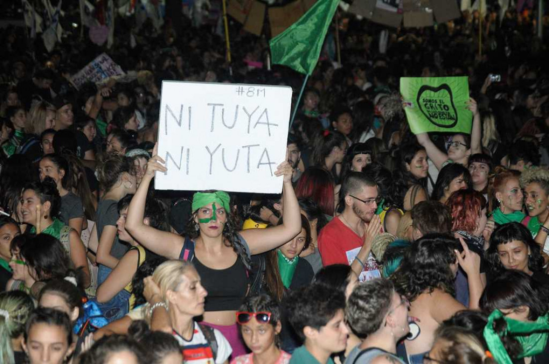 imagen Paro y marcha por la absolución de los femicidas de Lucía Pérez