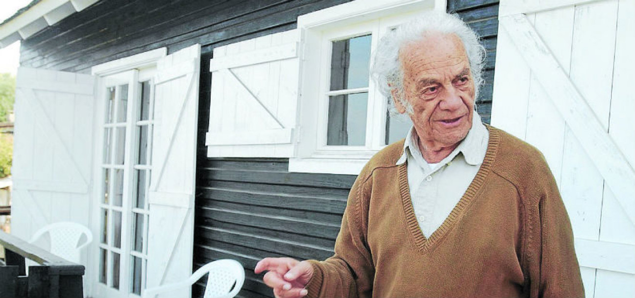imagen A los 103 años murió "el antipoeta" Nicanor Parra
