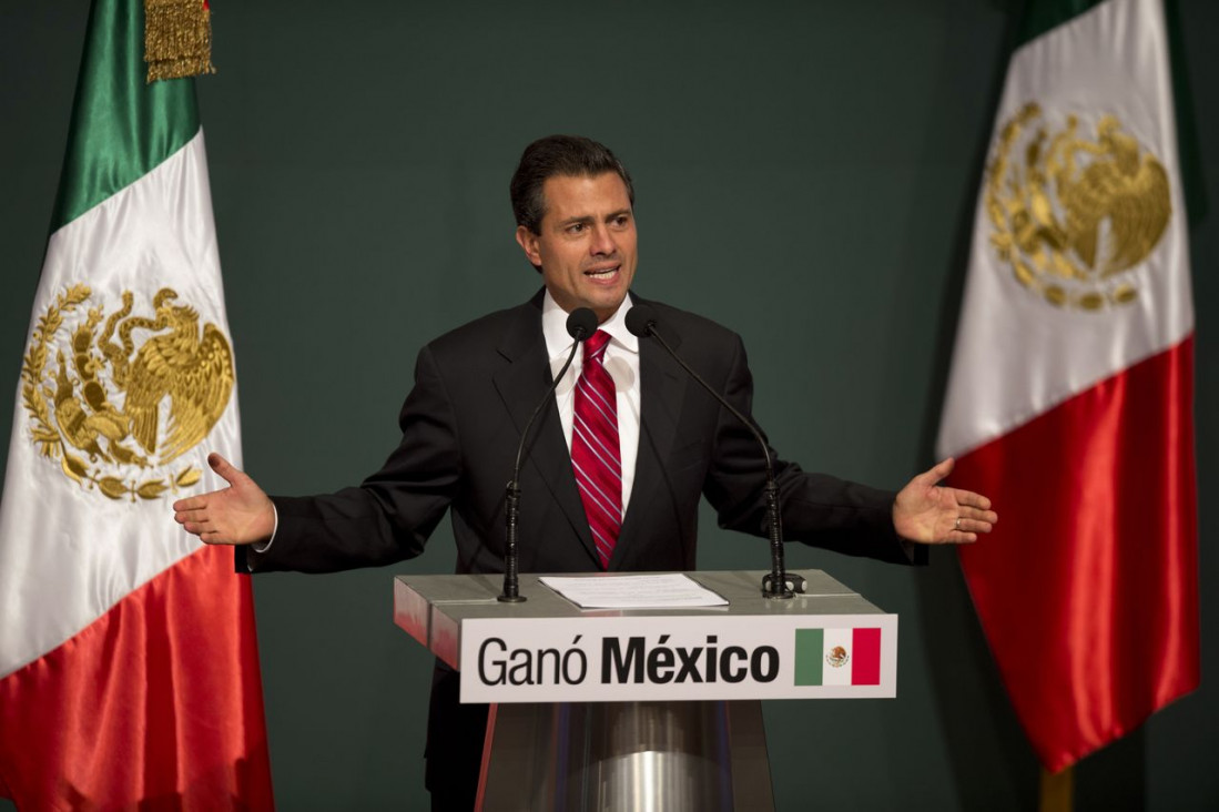 imagen Peña Nieto le canceló a Trump la reunión del martes próximo