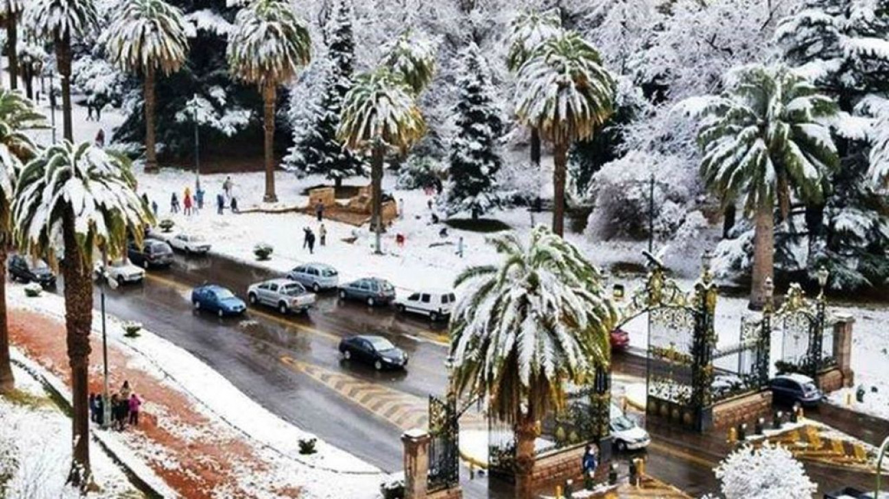 imagen Mendoza tuvo nevadas inusuales durante julio