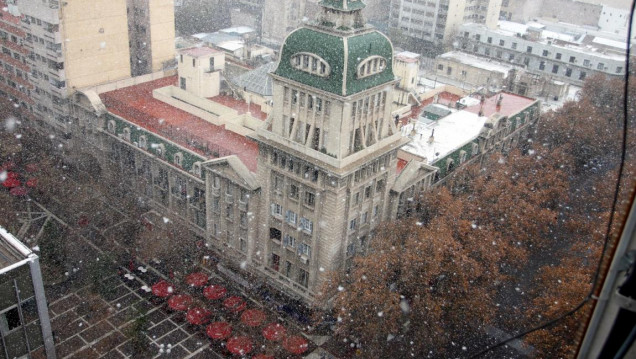 imagen Esta semana volvería la nieve al llano