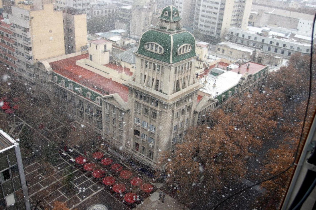 imagen Esta semana volvería la nieve al llano