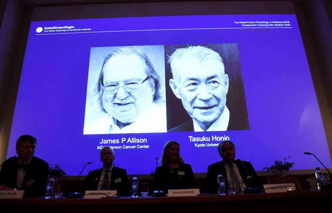 imagen El Nobel de Medicina fue para "los padres de la inmunoterapia"