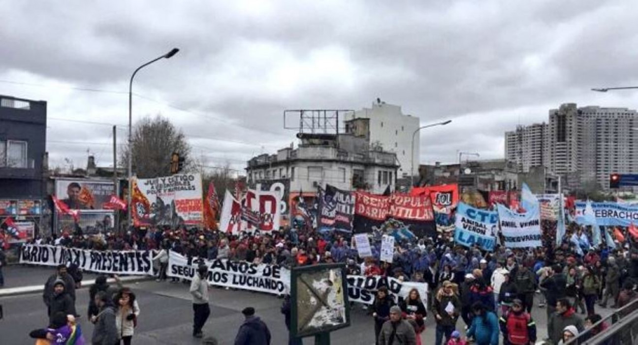 imagen A 14 años de la masacre de Avellaneda, recordaron a Kosteki y Santillán
