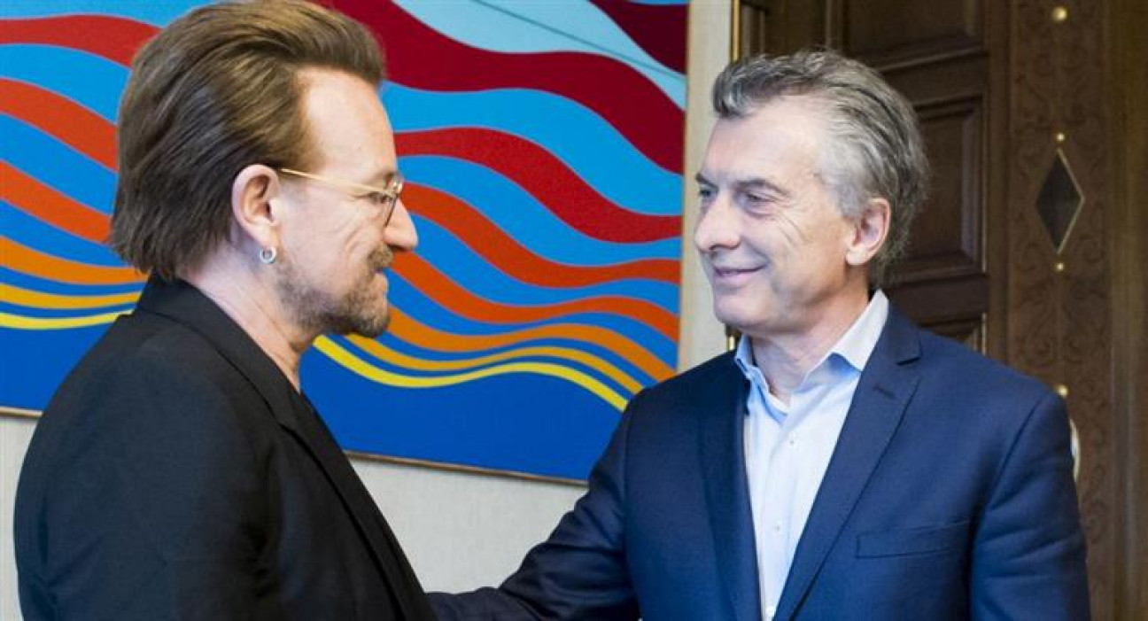 imagen Bono le preguntó a Macri por Santiago Maldonado