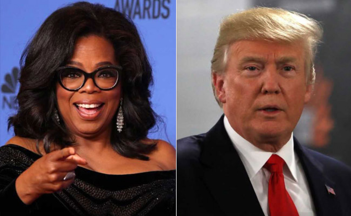 imagen Trump desafía a Oprah