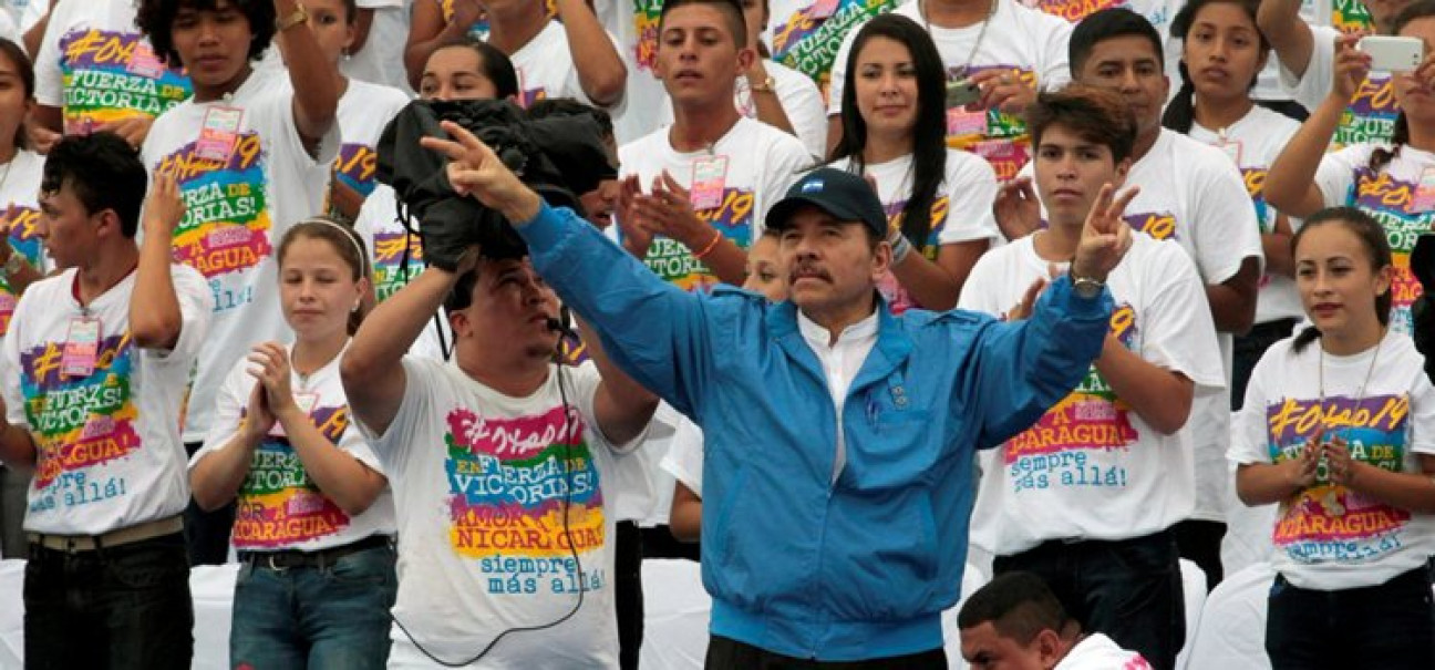 imagen Daniel Ortega fue reelecto con el 72 % de los votos