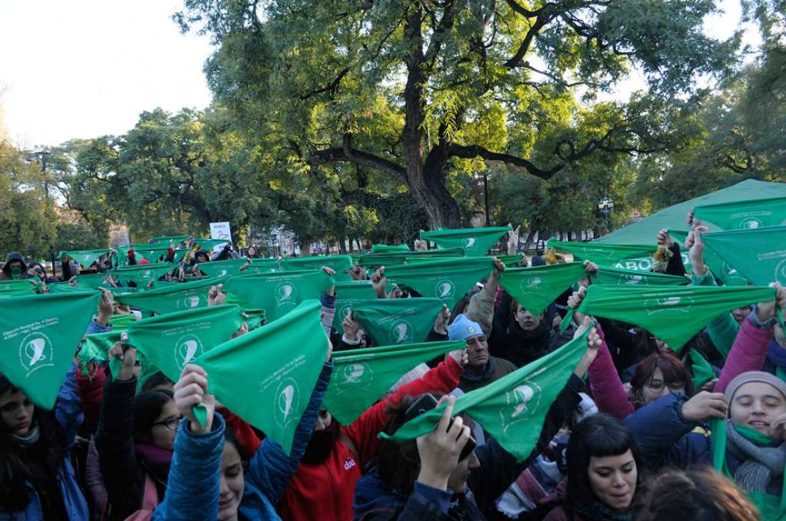 imagen En Mendoza también se criticó a Michetti durante el pañuelazo federal