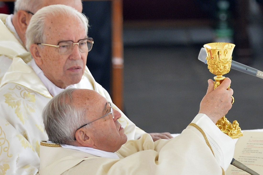 imagen El INTA elabora un vino torrontés que será usado por el Papa Francisco en sus misas