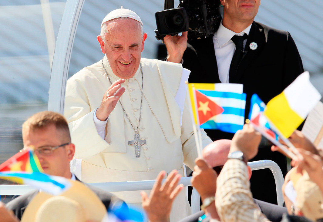 imagen El papa Francisco llega a EE.UU. tras su visita a Cuba