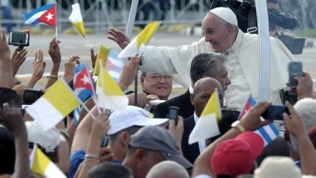 imagen Francisco invitó a "ver más allá"