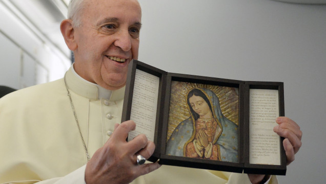 imagen Francisco celebrará misa y almorzará con indígenas del sur de México