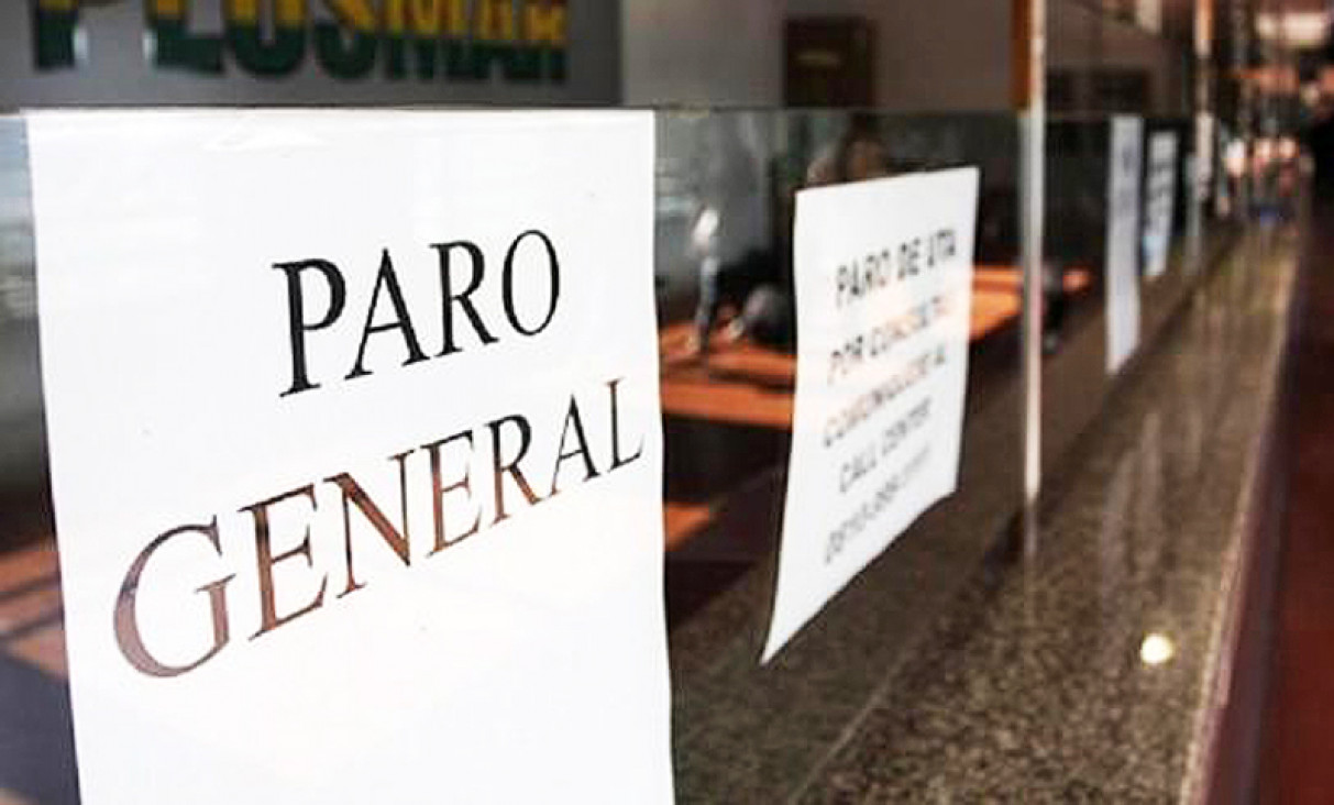 imagen El paro general le costará al Estado Nacional $ 31.600 millones 