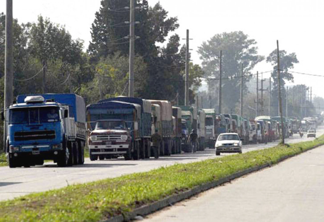 imagen Exportación de granos: sindicalistas amenazan con agravar el conflicto