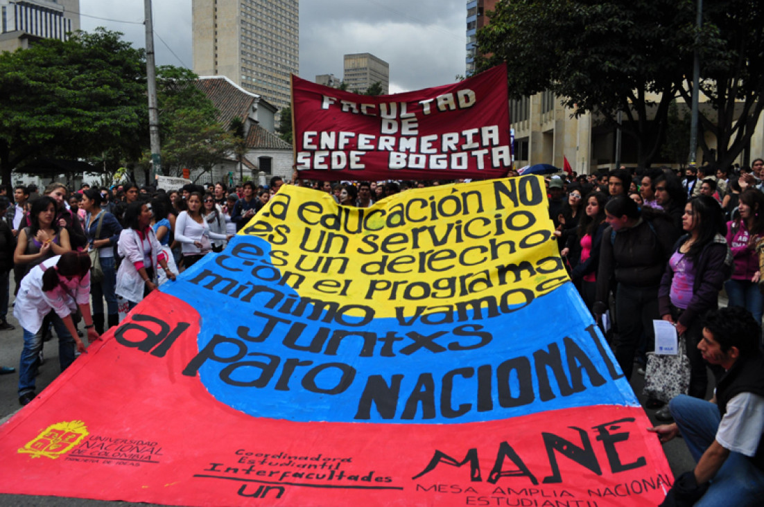 imagen Estudiantes colombianos repudiarán reforma a la Ley de Educación Superior