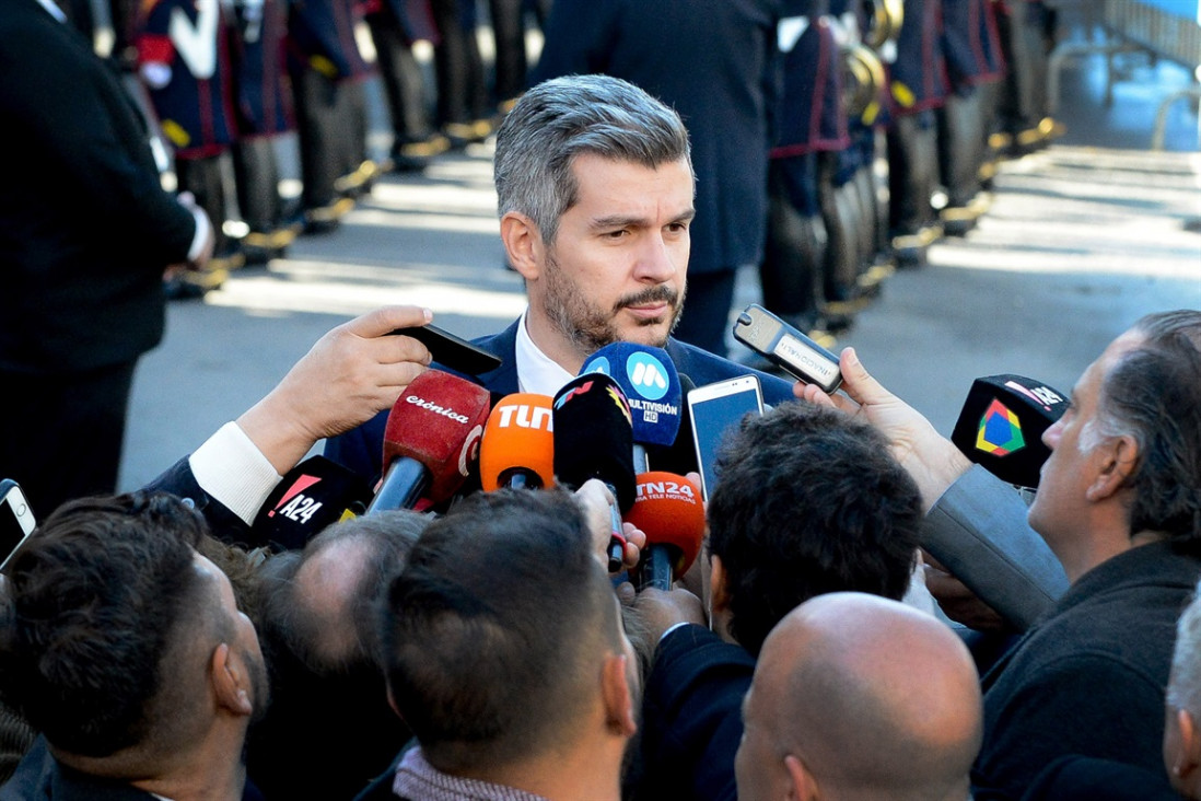 imagen Peña: "Es una jornada de paz a pesar del disenso"