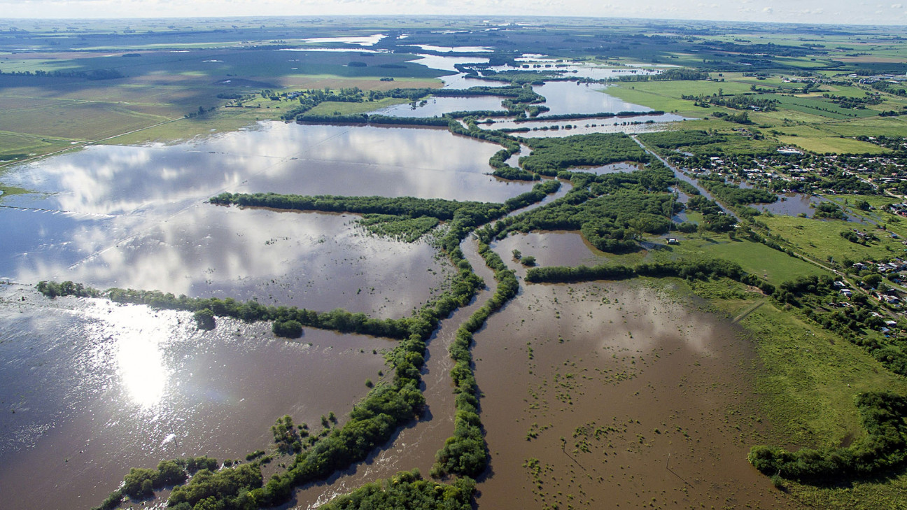 imagen Inundaciones y rutas cortadas en las provincias de Buenos Aires y La Pampa