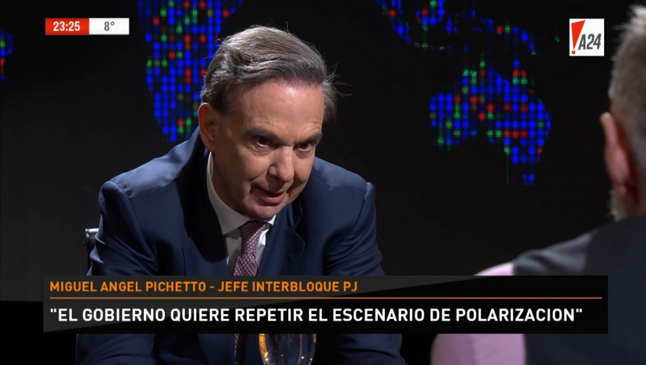 imagen Pichetto: "Cristina Kirchner va a ser candidata"
