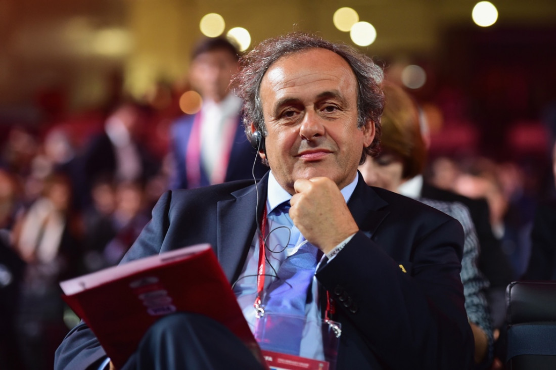 imagen Platini renunció como presidente de la UEFA