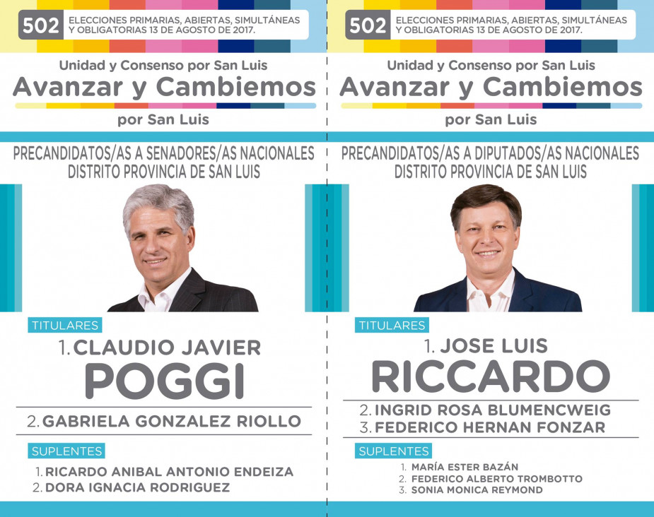 imagen Golpe a los Rodríguez Saá: amplia ventaja del candidato de Cambiemos