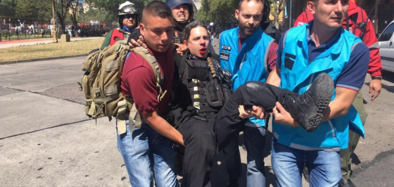 imagen Saldo de los incidentes: 64 heridos y 47 detenidos 