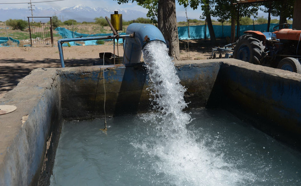 imagen "El futuro de la Provincia está en el agua subterránea"